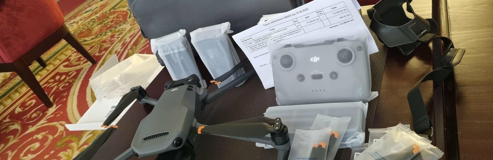 Новий квадрокоптер 30-ці від ГО Неподільна Україна: допомогли десятки звягельчан