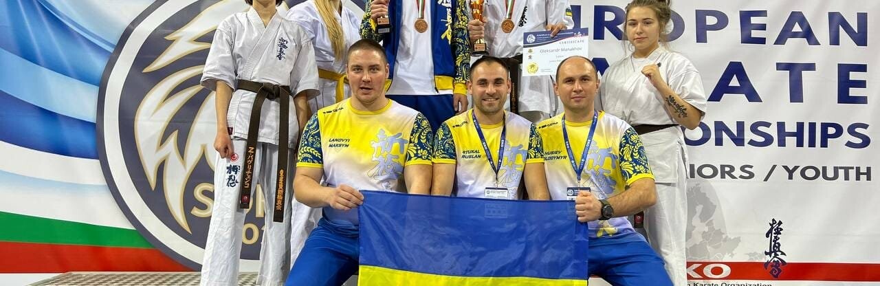  Спортсмени із Новограда вибороли бронзу на чемпіонаті Європи з кіокушинкай карате