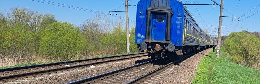 У місті на Житомирщині потяг на смерть збив чоловіка