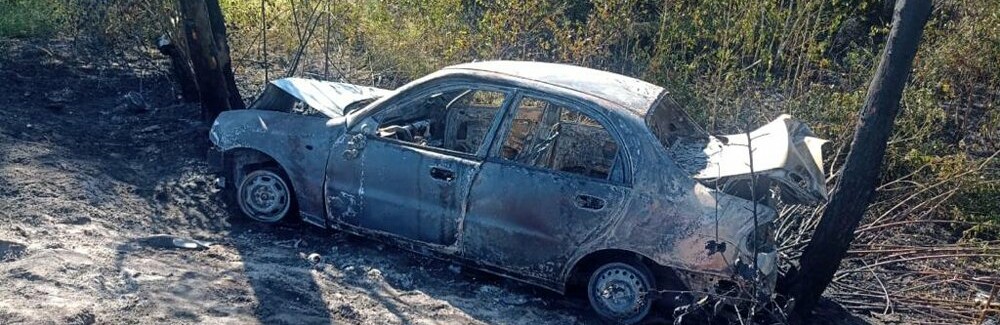На Звягельщині перекинулося та загорілося авто: водій - у реанімації, пасажира травмовано та госпіталізовано до лікарні
