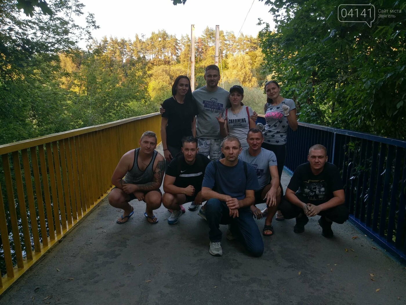 Як у Новограді-Волинському пішохідний міст фарбували (ФОТО) , фото-7 Як у Новограді-Волинському пішохідний міст фарбували (ФОТО) , фото-7