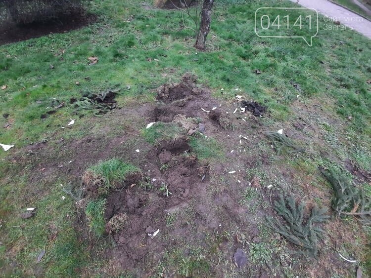 У Новограді вандали намагалися викрасти місцевий "артоб'єкт..., фото-3 У Новограді вандали намагалися викрасти місцевий "артоб'єкт" - велосипед, фото-3