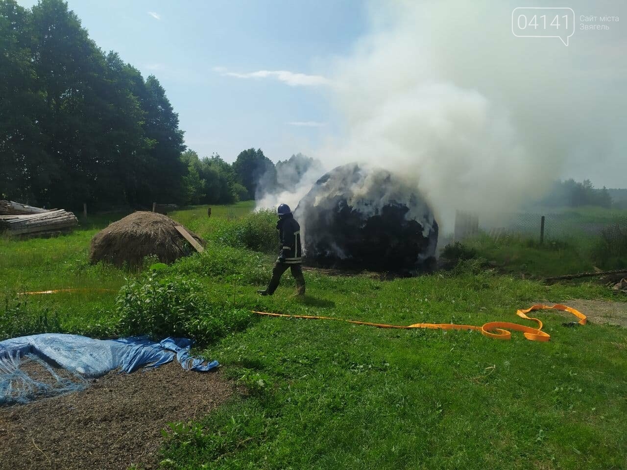 На Новоград-Волинщині внаслідок дитячих пустощів сталася п..., фото-2 На Новоград-Волинщині внаслідок дитячих пустощів сталася пожежа, фото-2
