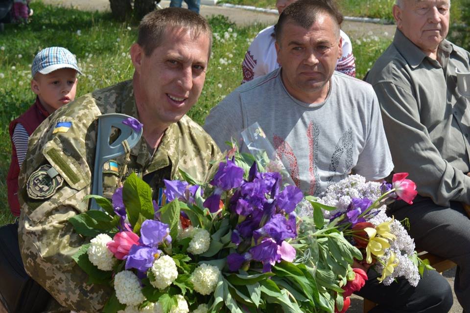 Меморіальну дошку Герою АТО відкрили в Орепах Новоград-Вол..., фото-1 Меморіальну дошку Герою АТО відкрили в Орепах Новоград-Волинського району, фото-1