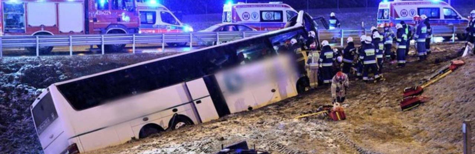 В Польщі вдруге за місяць потрапив в ДТП автобус з українцями
