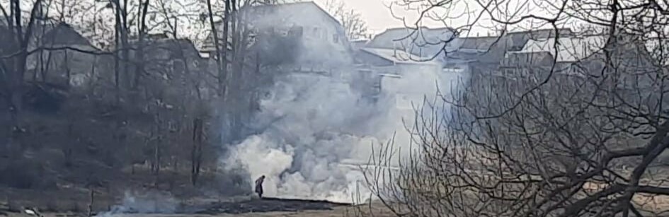 Самовільне спалювання трави Самовільне спалювання трави, Олександр Сукач