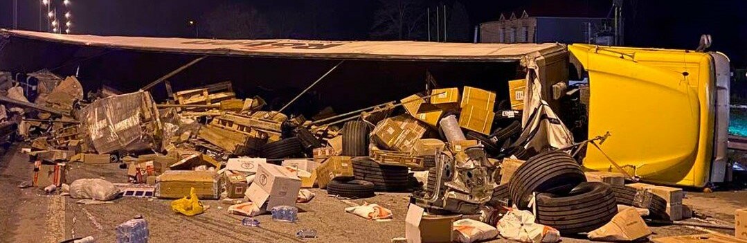 Рух автодорогою Київ — Чоп до Житомира був обмежений у зв'язку з ДТП