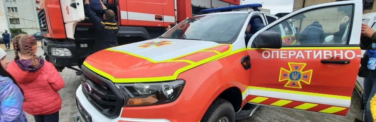 Екстрені служби Новограда провели ярмарок професій Екстрені служби Новограда провели ярмарок професій